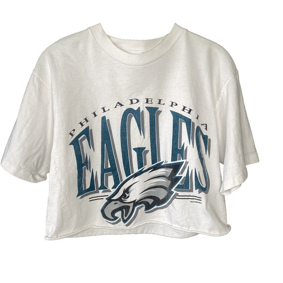 Philadelphia Eagles Vintage Shirt Womens Small Medium * NFLP 1996 Single Stitch - Picture 1 of 9